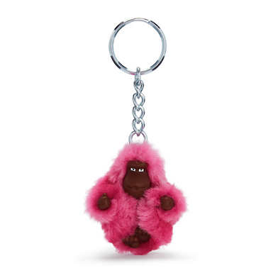 Sven Extra Small Monkey Keychain - Powerful Pink