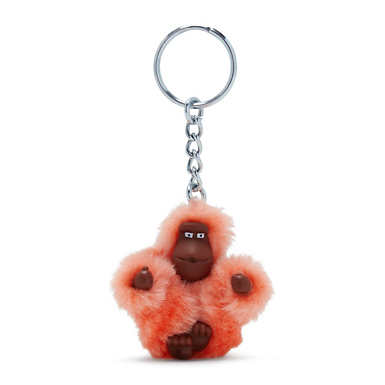 Sven Extra Small Monkey Keychain - Cool Coral
