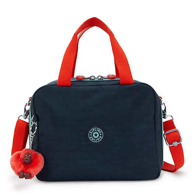 Miyo Lunch Bag - Grey Lilac Block