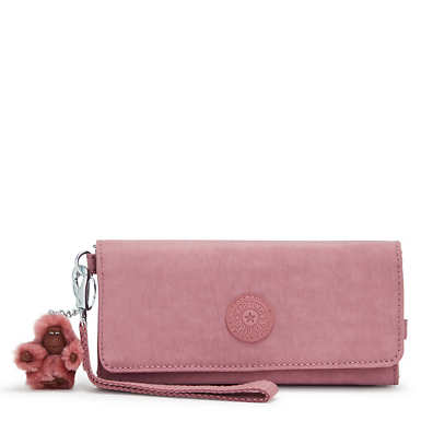 키플링 클러치 Kipling Large Wristlet Wallet,Sweet Pink