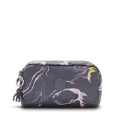 Gleam Printed Pouch - Soft Marble