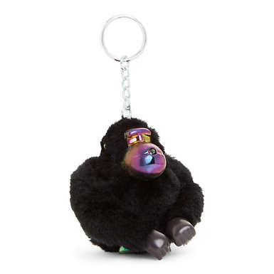 plush monkey keychain