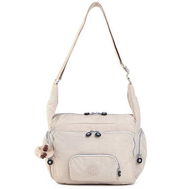 Erica Crossbody Bag Black Beige Kipling