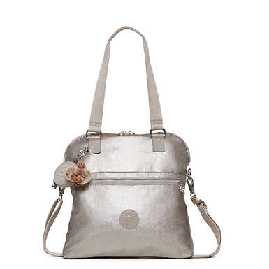 Doris Croc Embossed Handbag | Kipling