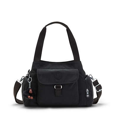 Felix Large Handbag - Black Tonal