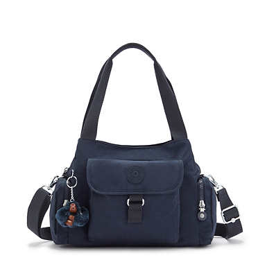 Felix Large Handbag - True Blue Tonal