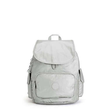 City Pack Small Metallic Backpack - Bright Metallic