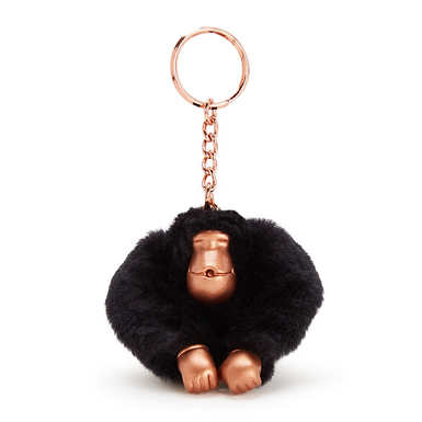 Sven Small Monkey Keychain - Opulent Black Stud