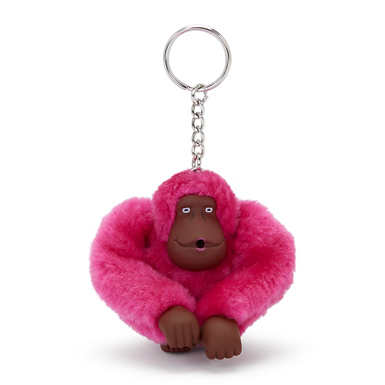 Sven Monkey Keychain - Azalea Pink