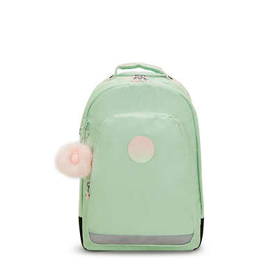 Class Room Metallic 17" Laptop Backpack - Soft Green Metallic
