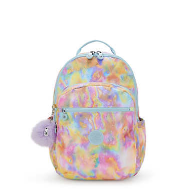 Seoul Large Printed 15" Laptop Backpack - Bubble Slick