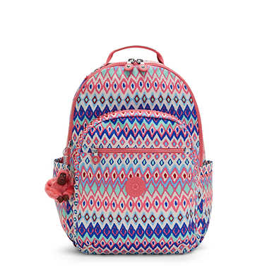 Seoul Extra Large Printed 17" Laptop Backpack - Abstract Mix