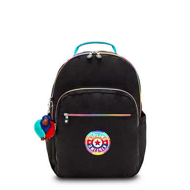 Seoul Large 15" Laptop Backpack - Truly Black Rainbow