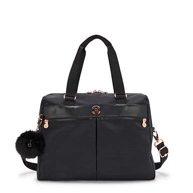 Valeria 15" Laptop Handbag - Black Dazzle
