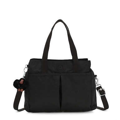 Kenzie Shoulder Bag - Black Tonal