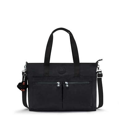 Natalie 15" Laptop Tote Bag - Black Tonal