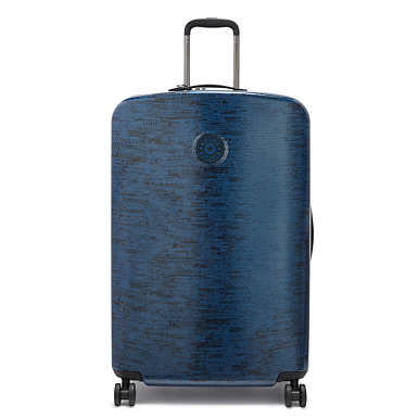 키플링 큐리오시티 롤링 캐리어 라지 Kipling Curiosity Large 4 Wheeled Rolling Luggage,Blue Eclipse Print