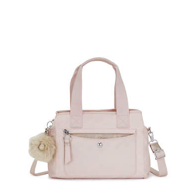Tensi Shoulder Bag - Primrose Pink Satin