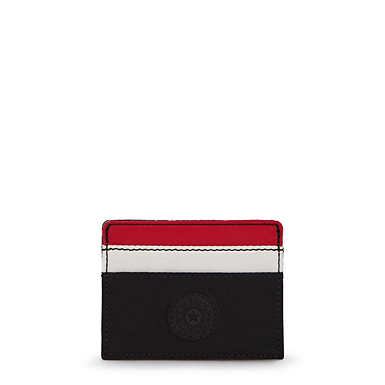 Cardy Card Holder - Black Red Block