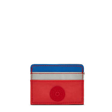 Cardy Card Holder - Blue Red Block