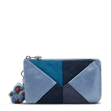 Creativity Large Pouch - Moon Blue Patch