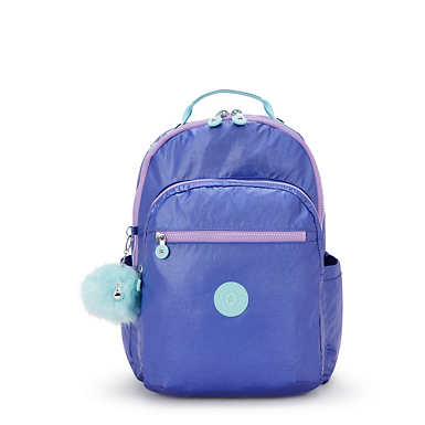 Seoul Large Metallic 15" Laptop Backpack - Rainbow