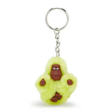 Sven Extra Small Monkey Keychain - Tennis Lime