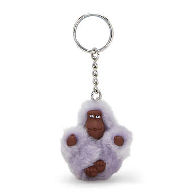 Sven Extra Small Monkey Keychain - Frosted Lilac Metallic