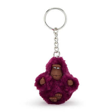 Sven Extra Small Monkey Keychain - Hot Magenta