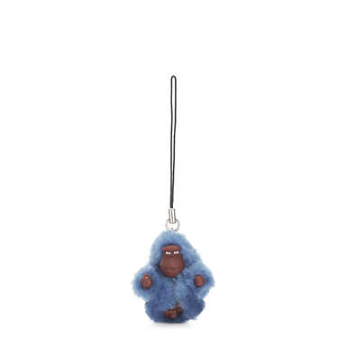Sven Small Monkey Keychain - Blue Buzz