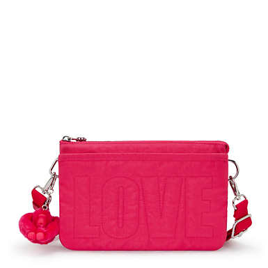 Riri Love Crossbody Bag - Prom Pink Metallic