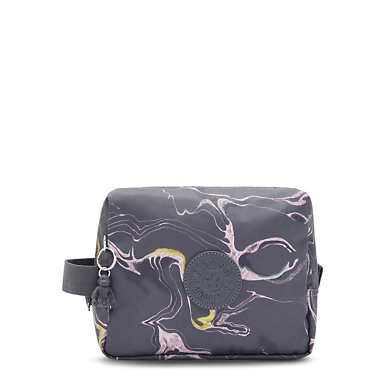 Parac Small Printed Toiletry Bag - Soft Marble