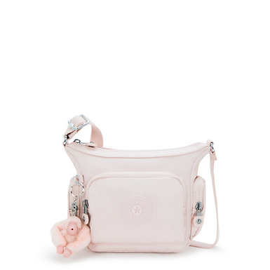 Gabbie Mini Metallic Crossbody Bag - Pink Shine