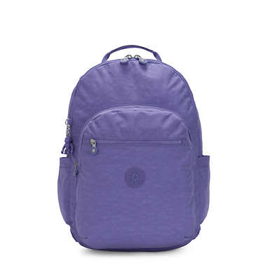 plain purple backpack