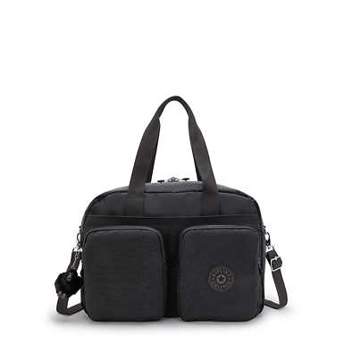 Defea Extra Large Shoulder Bag - Black Noir