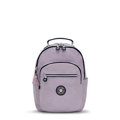 Seoul Small Tablet Backpack - Gentle Lilac Block
