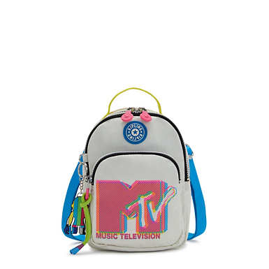 Alber MTV 3-in-1 Convertible Mini Bag Backpack - Grey MTV Pink