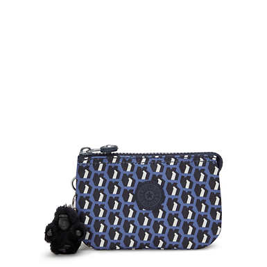 Creativity Small Printed Pouch - Racing Blue