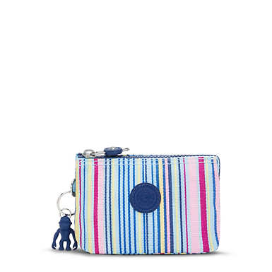 Creativity Small Printed Pouch - Resort Stripes
