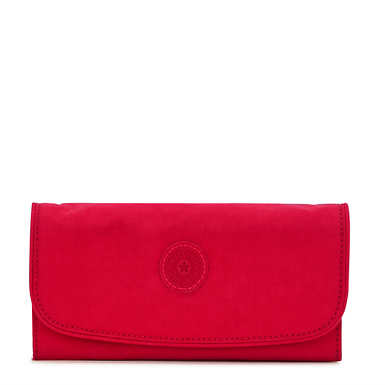 Money Land Snap Wallet - Red Rouge