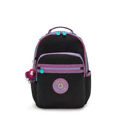 Seoul Large 15" Laptop Backpack - WavePop Jet Black