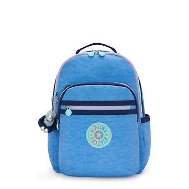Seoul Large 15" Laptop Backpack - WavePop Bouncy Blue