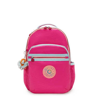 Seoul Large 15" Laptop Backpack - WavePop Azalea Pink