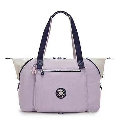 키플링 토트백 Kipling Tote Bag,Gentle Lilac Block