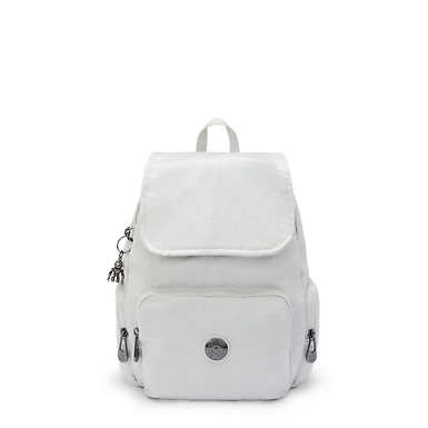 City Zip Small Backpack - Silver Night