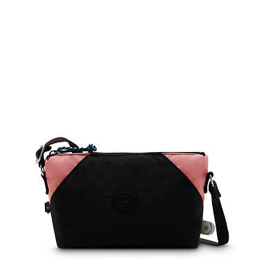Art Extra Small Crossbody Bag - Black Pink Block
