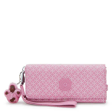 Rubi Large Printed Wristlet Wallet - Mystic Lattice