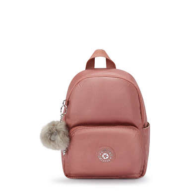 Zinna Metallic Backpack - Metallic Maple