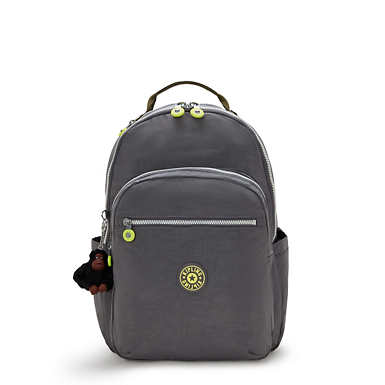 Seoul Large 15" Laptop Backpack - Back To Grey