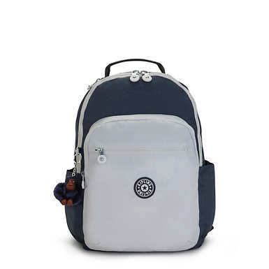 Seoul Large 15" Laptop Backpack - True Blue Grey
